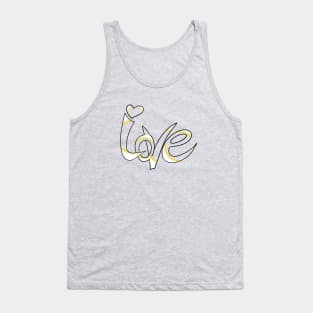 inscription love Tank Top